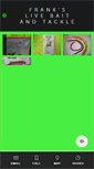 Mobile Screenshot of frankslivebait.com